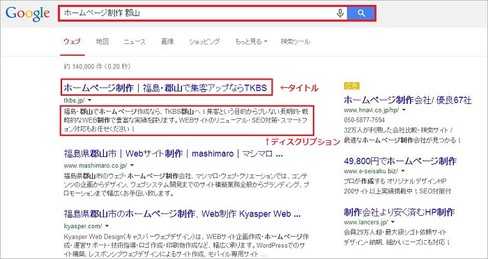 SEO対策で上位表示を獲得するにはタイトルが決め手!
